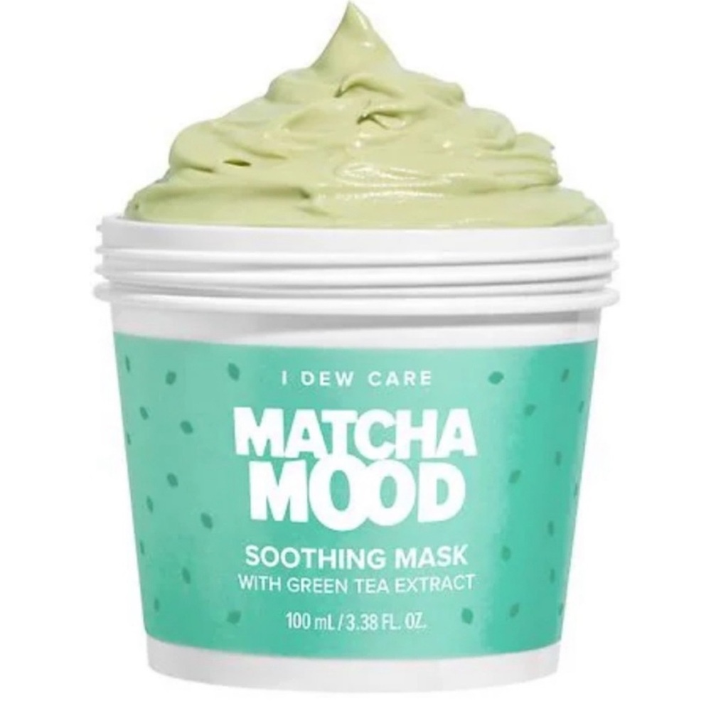 NIB I Dew Care Matcha Mood Soothing Mask - Green